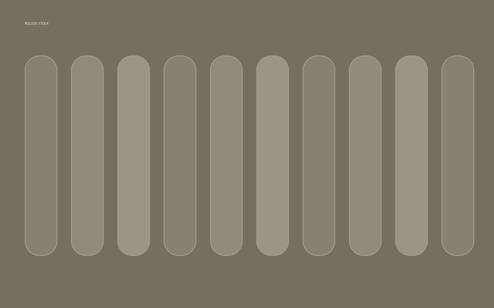 Rollos textiles