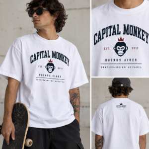 Remera Regular Fit white - KING