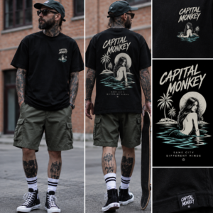 Remera Regular Fit black - DIFFERENT