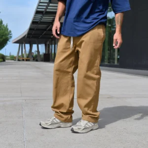 JOGGER BAGGY DIAMOND - camel