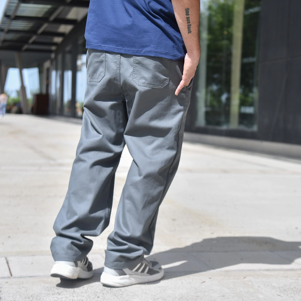 JOGGER BAGGY DIAMOND - gris topo - Imagen 2