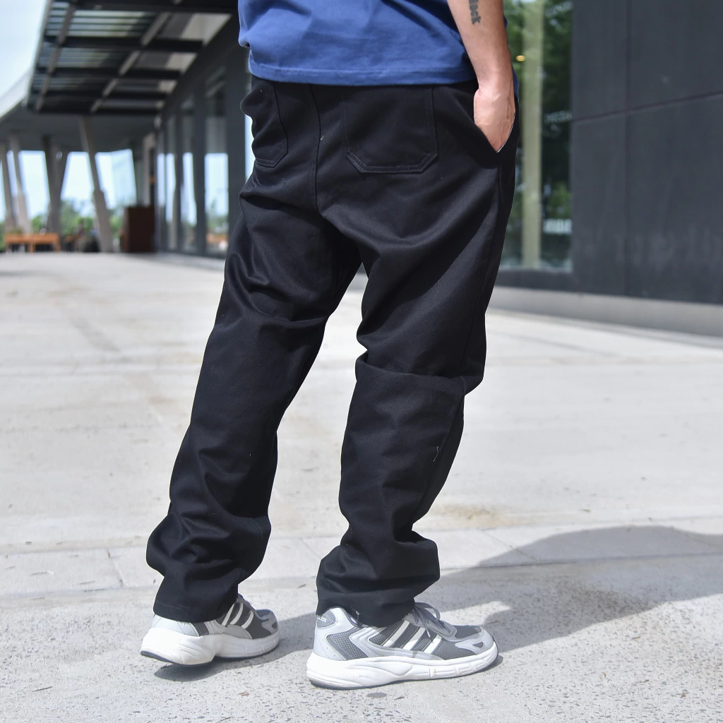 JOGGER BAGGY DIAMOND - black - Imagen 2